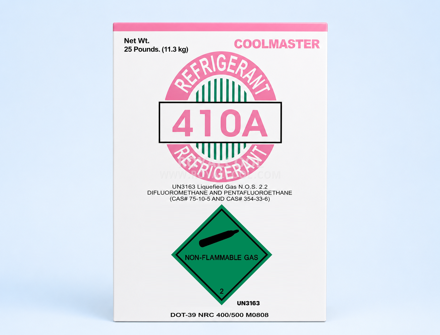 غاز تبريد COOLMASTER R410A امريكي وزن 11.3KG